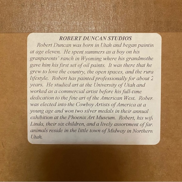 Robert Duncan Framed Limited Edition Print - Picture 6 of 8